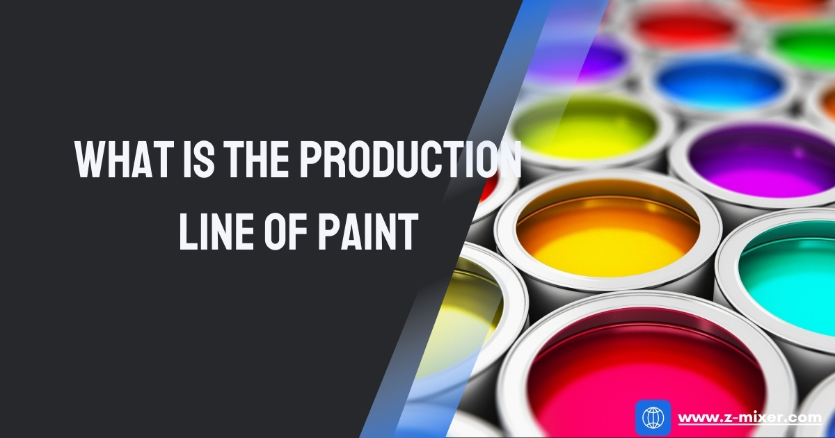 What Is The Production Line of Paint